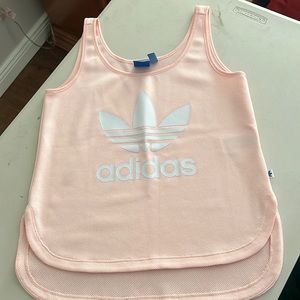 Pink adidas tank